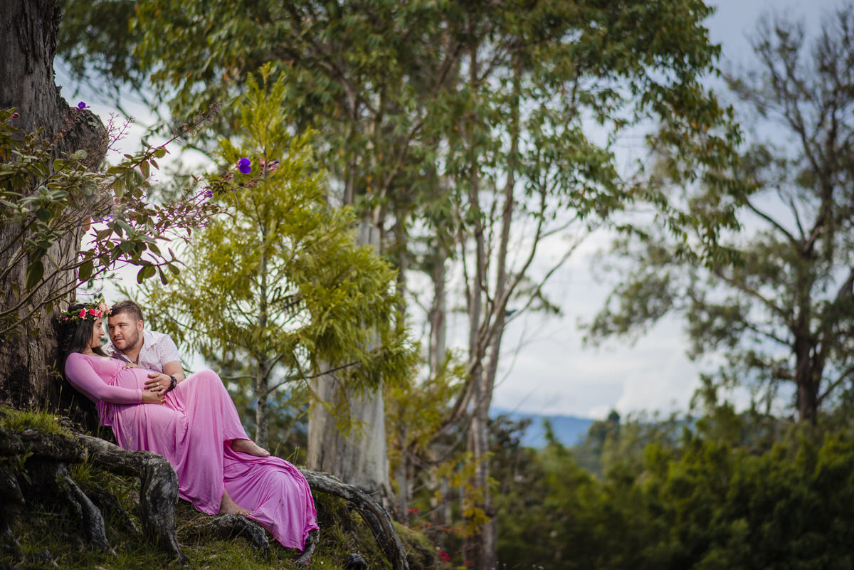 Sesión de fotos de maternidad