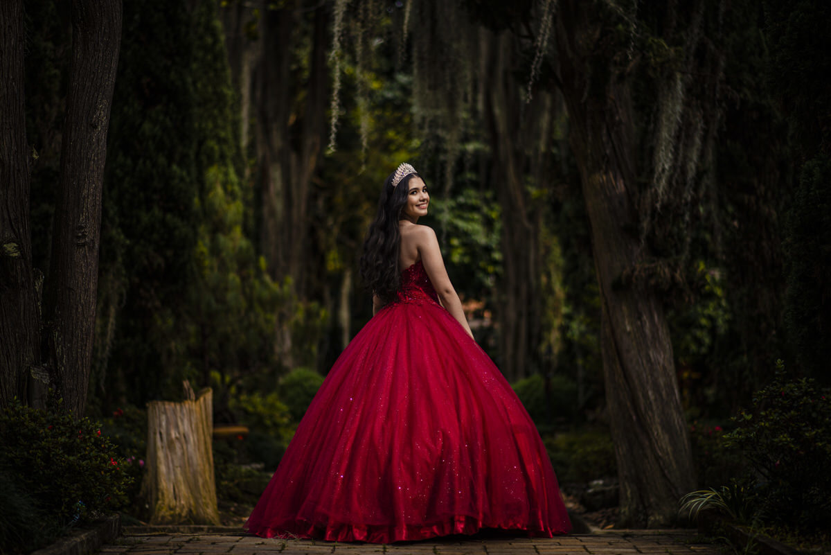 Fotógrafo de quinceañeras Medellín Museo El Castillo