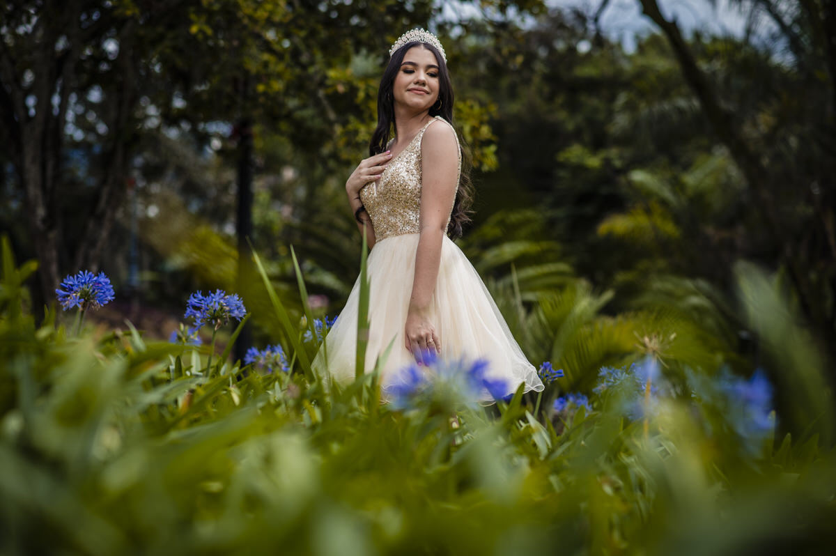 Fotógrafo de quinces Medellín Museo El Castillo