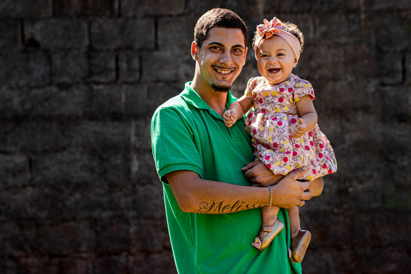 Ensaio de família na cidade de Jaú-SP