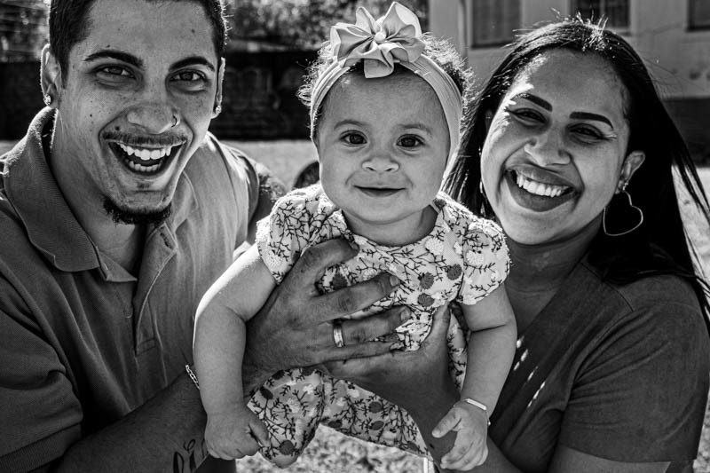 Ensaio de família na cidade de Jaú-SP