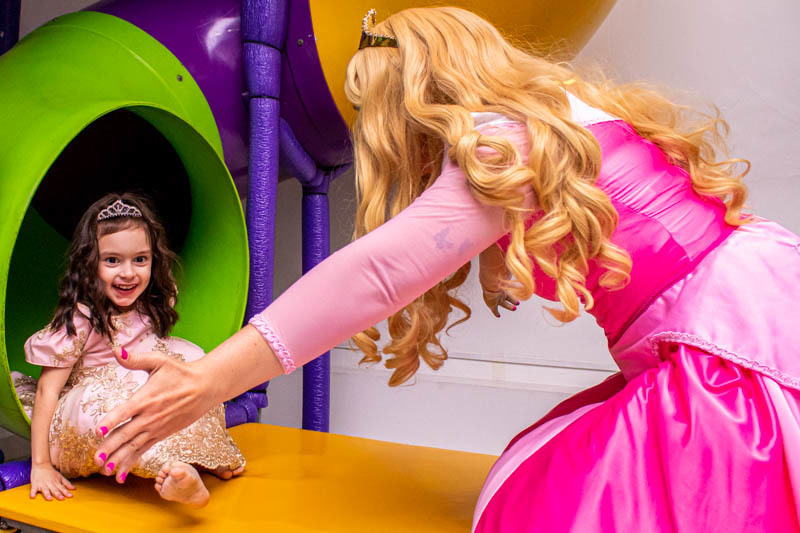 Aniversário infantil no salão Castelo dos Sonhos Jaú - SP