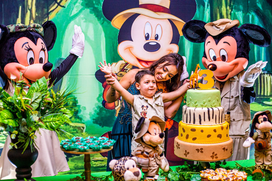 Festa de aniversário infantil no Salão Espaço Verena