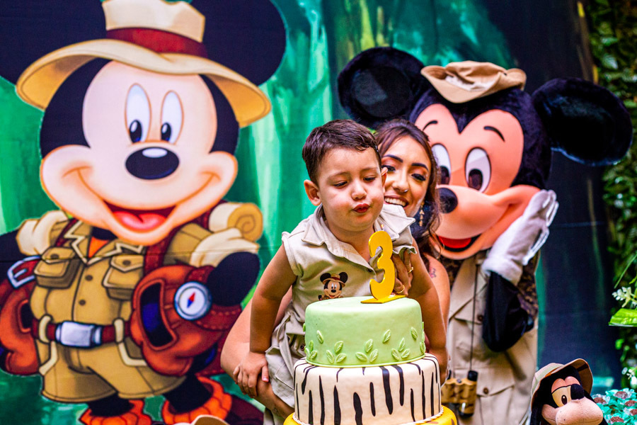 Festa de aniversário infantil no Salão Espaço Verena