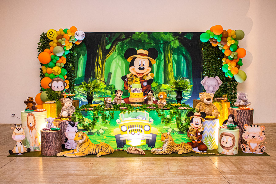 Festa de aniversário infantil no Salão Espaço Verena