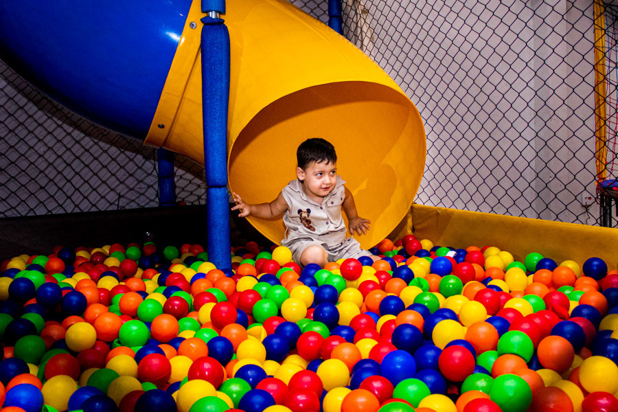 Festa de aniversário infantil no Salão Espaço Verena