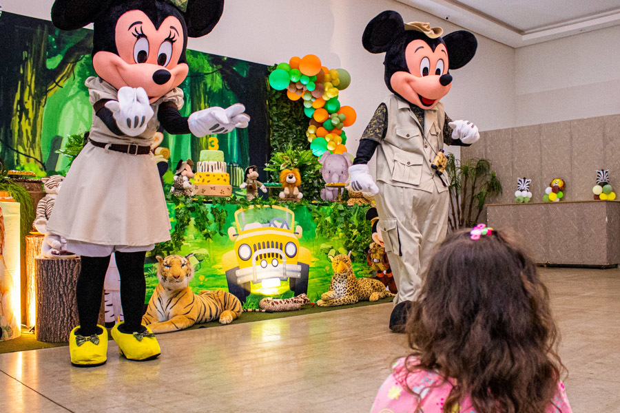 Festa de aniversário infantil no Salão Espaço Verena