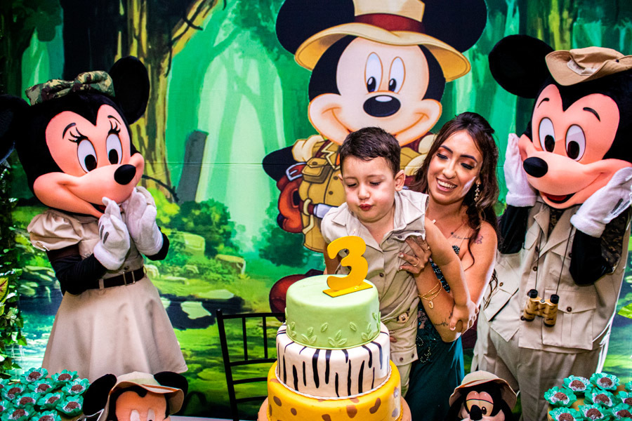 Festa de aniversário infantil no Salão Espaço Verena