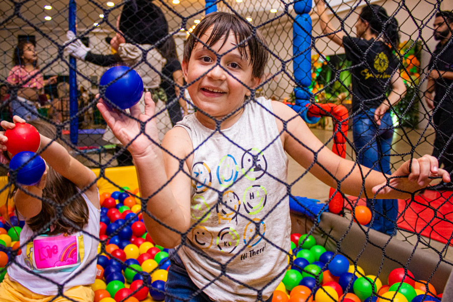 Festa de aniversário infantil no Salão Espaço Verena