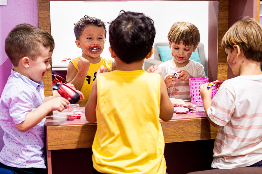 festa infantil abracadabra jau  Gabriel contou 3 pamela trevisan