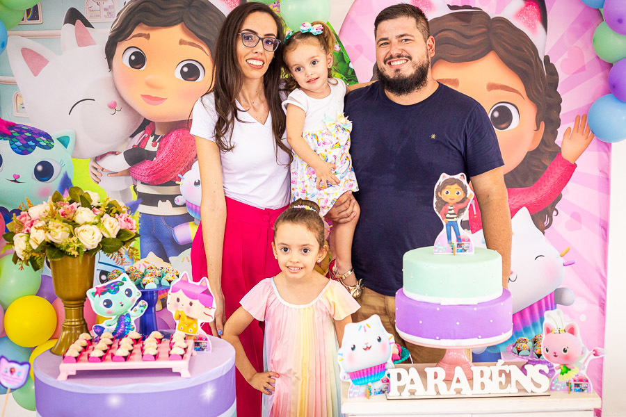 Festa infantilPamela Trevisan Manu conta 5 Eloa conta 2 Jau sp