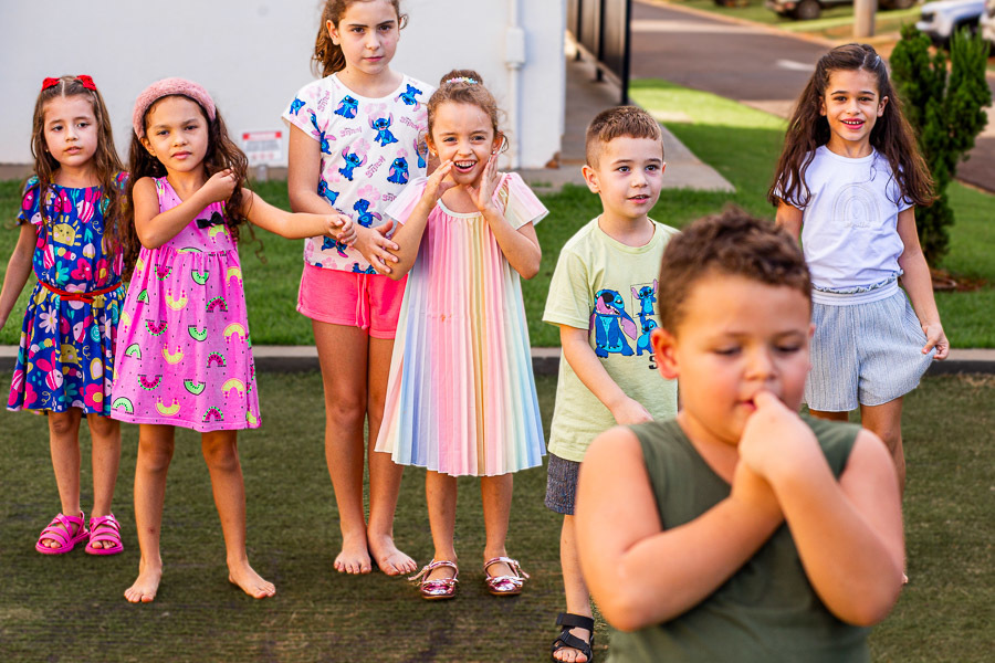 Festa infantilPamela Trevisan Manu conta 5 Eloa conta 2 Jau sp