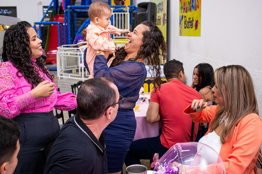 Festa infantil Manuela conta 1 mais alegria jau Pamela Trevisan