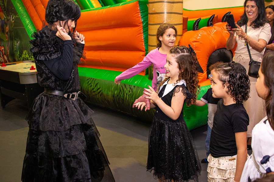 Festa infantil Jau SP Magic Park Brida conta 5 Pamela Trevisan e Valber Trevisan