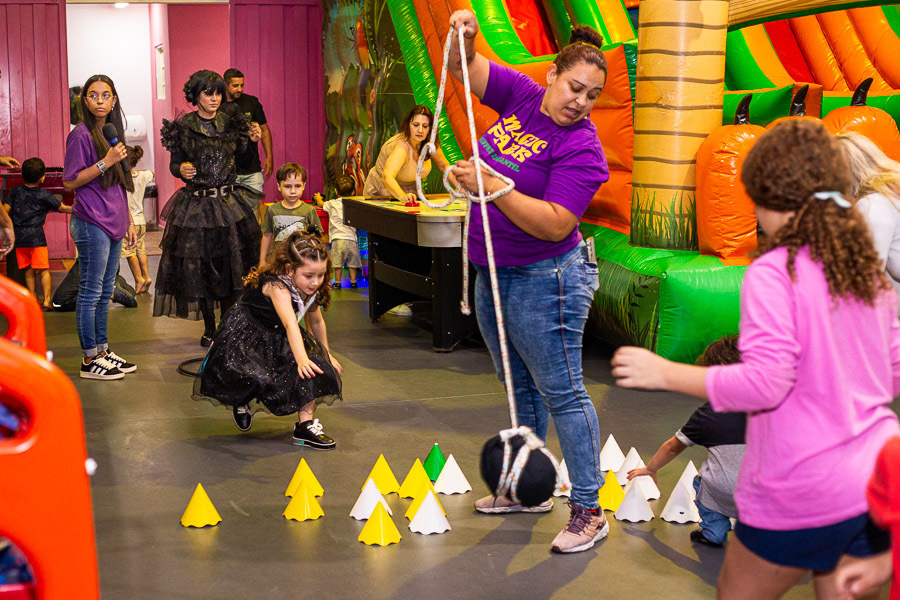 Festa infantil Jau SP Magic Park Brida conta 5 Pamela Trevisan e Valber Trevisan