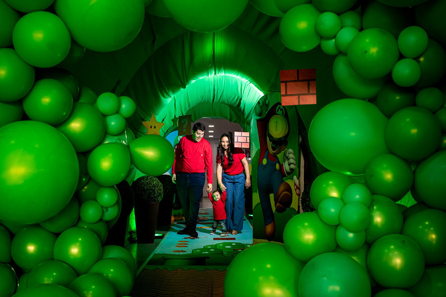 Festa infantil Jau SP Salão João e Maria Pamela Trevisan e Valber Trevisan