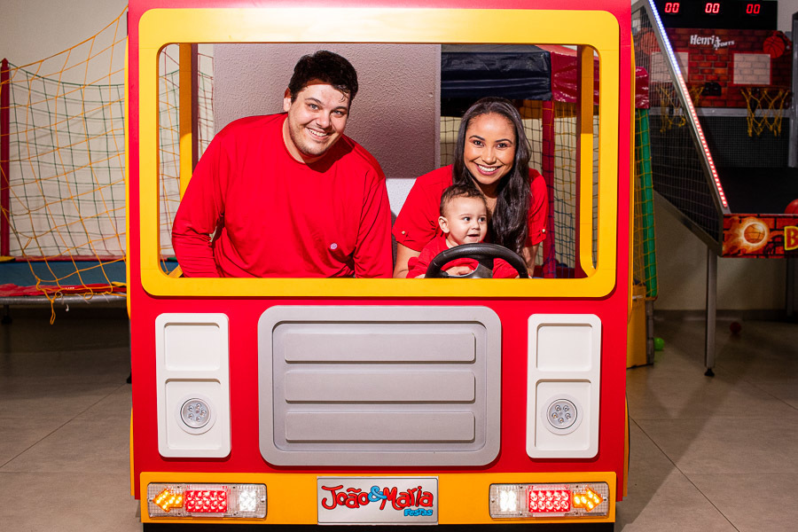 Festa infantil Jau SP Salão João e Maria Pamela Trevisan e Valber Trevisan