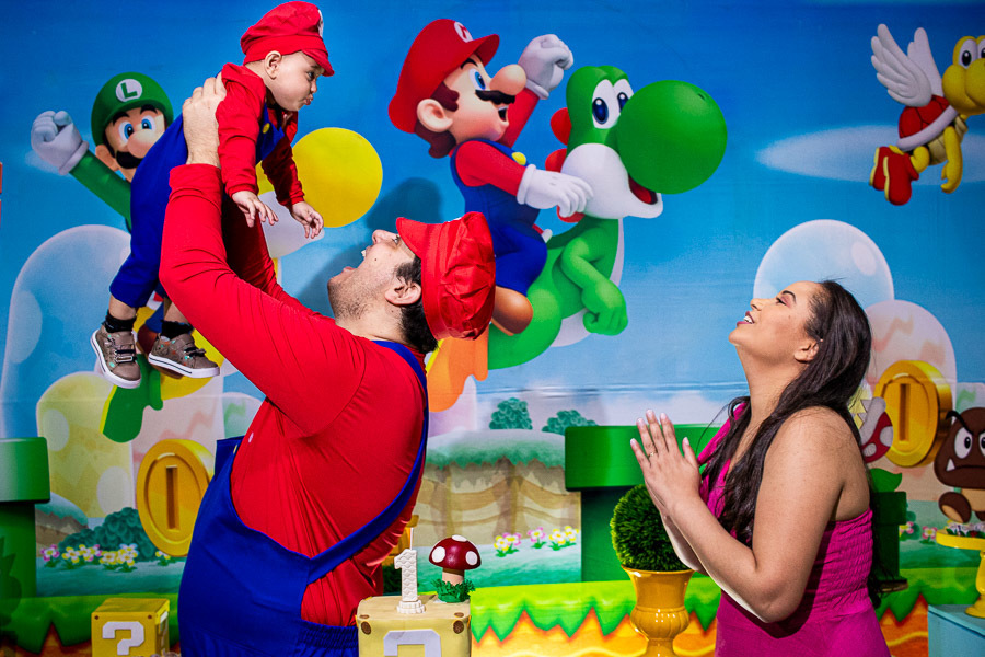 Festa infantil Jau SP Salão João e Maria Pamela Trevisan e Valber Trevisan