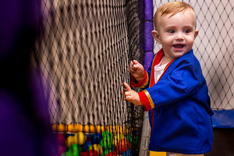 Festa infantil na de cidadeJaú sp no salão Castelo dos Sonhos
