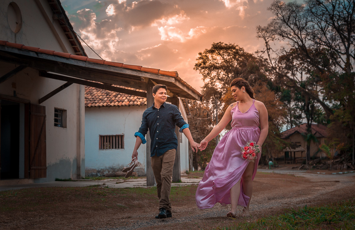 ensaio pre casamento em Pindamonhangaba