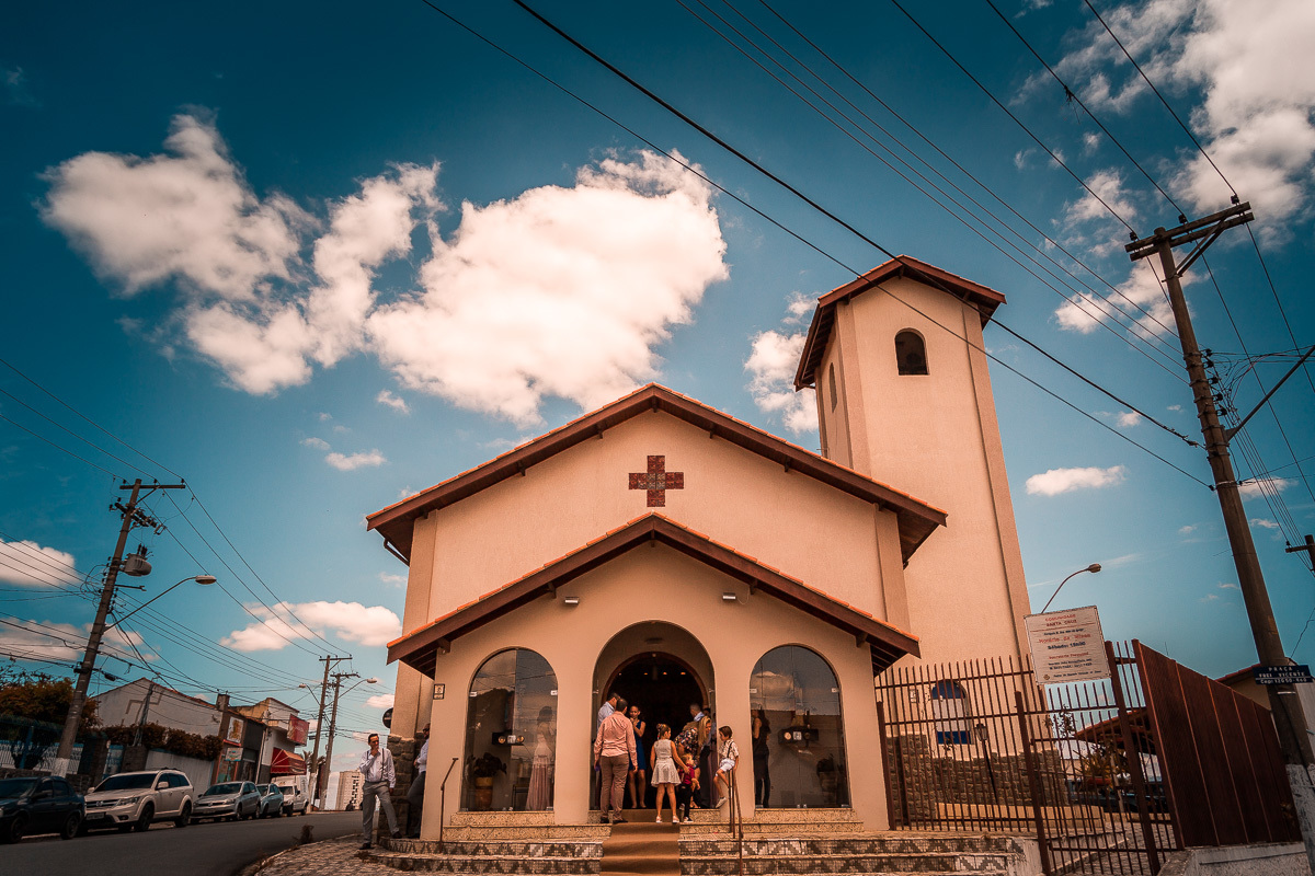 Cerimonia de casamento Igreja Santa Cruz Taubaté