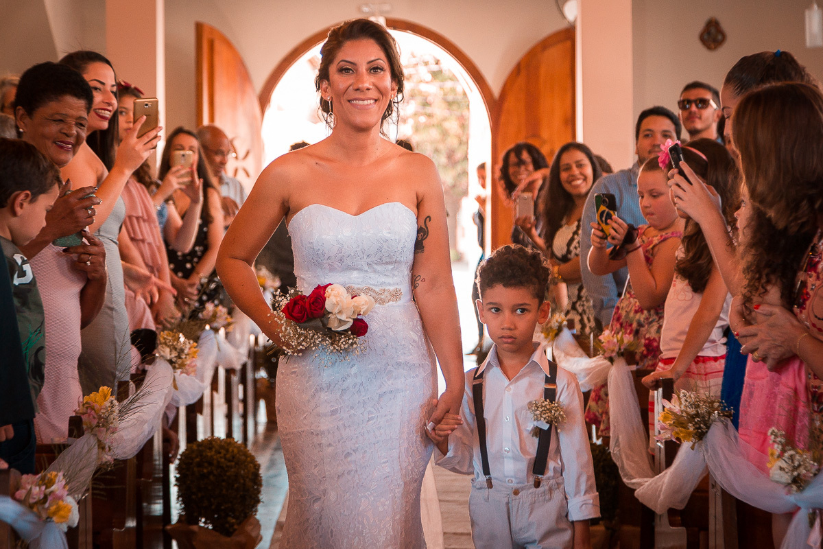 Cerimonia de casamento Igreja Santa Cruz Taubaté