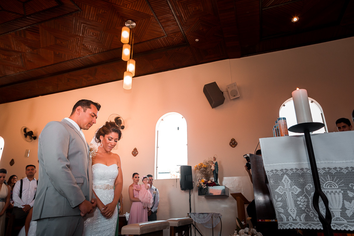 Cerimonia de casamento Igreja Santa Cruz Taubaté