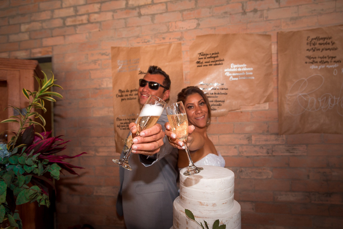 Recepção de casamento Espaço Origami
