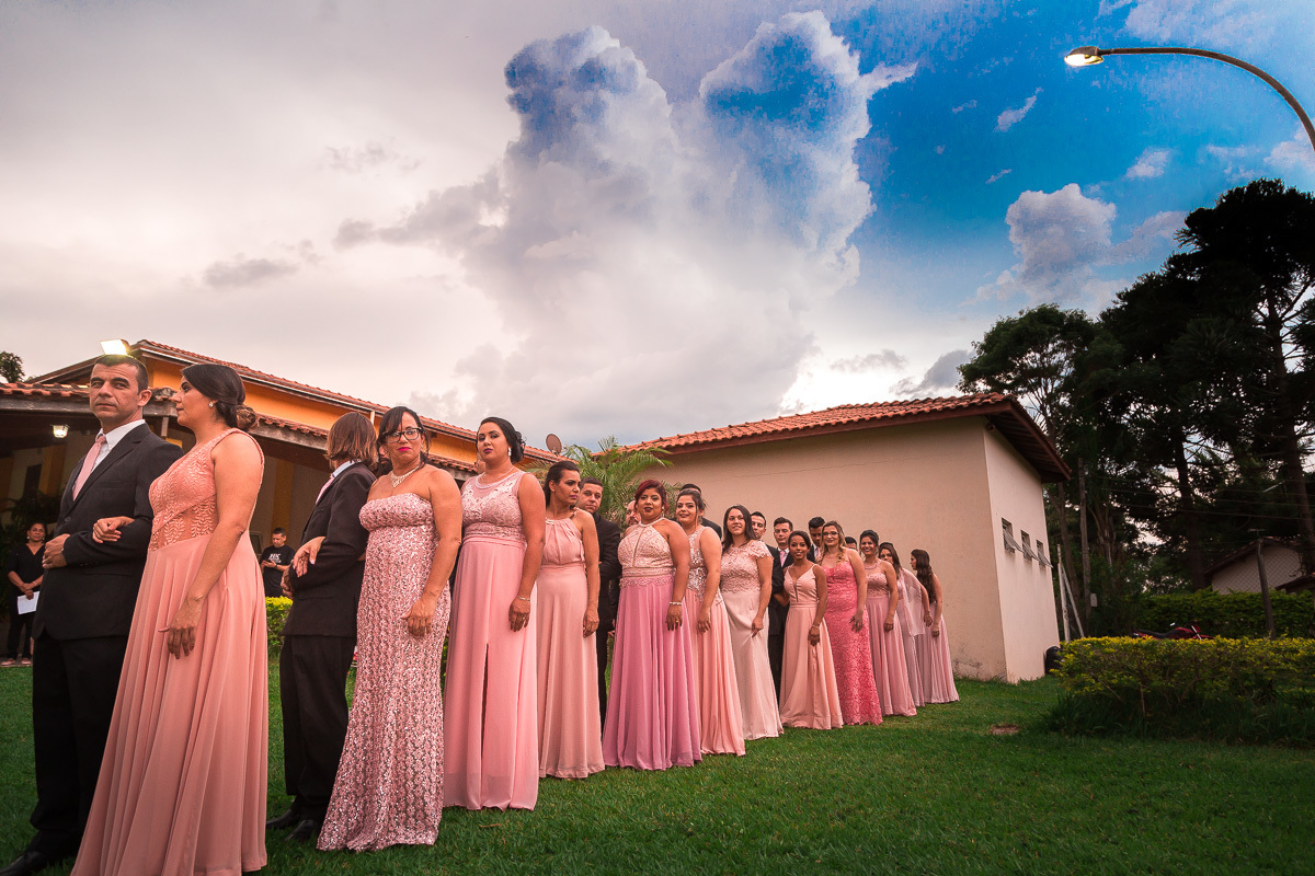 Cerimonia de Casamento no por do sol em Pindamonhangaba