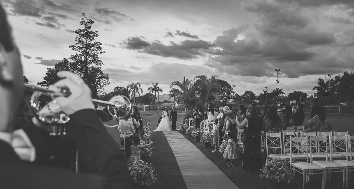 Cerimonia de Casamento no por do sol em Pindamonhangaba