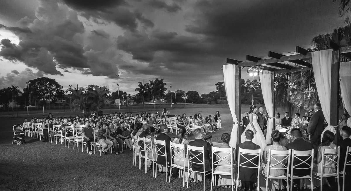 Cerimonia de Casamento no por do sol em Pindamonhangaba