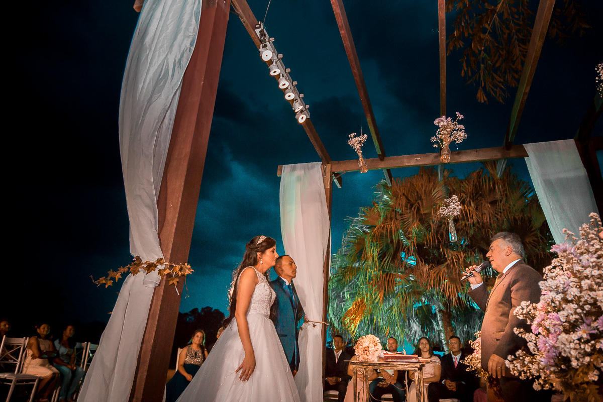 Cerimonia de Casamento no por do sol em Pindamonhangaba