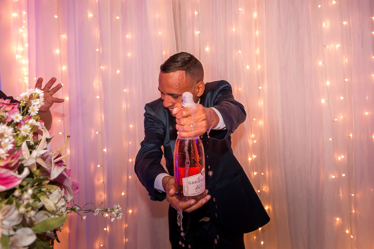 Festa de casamento no Salão de Festas LM Eventos Pinda