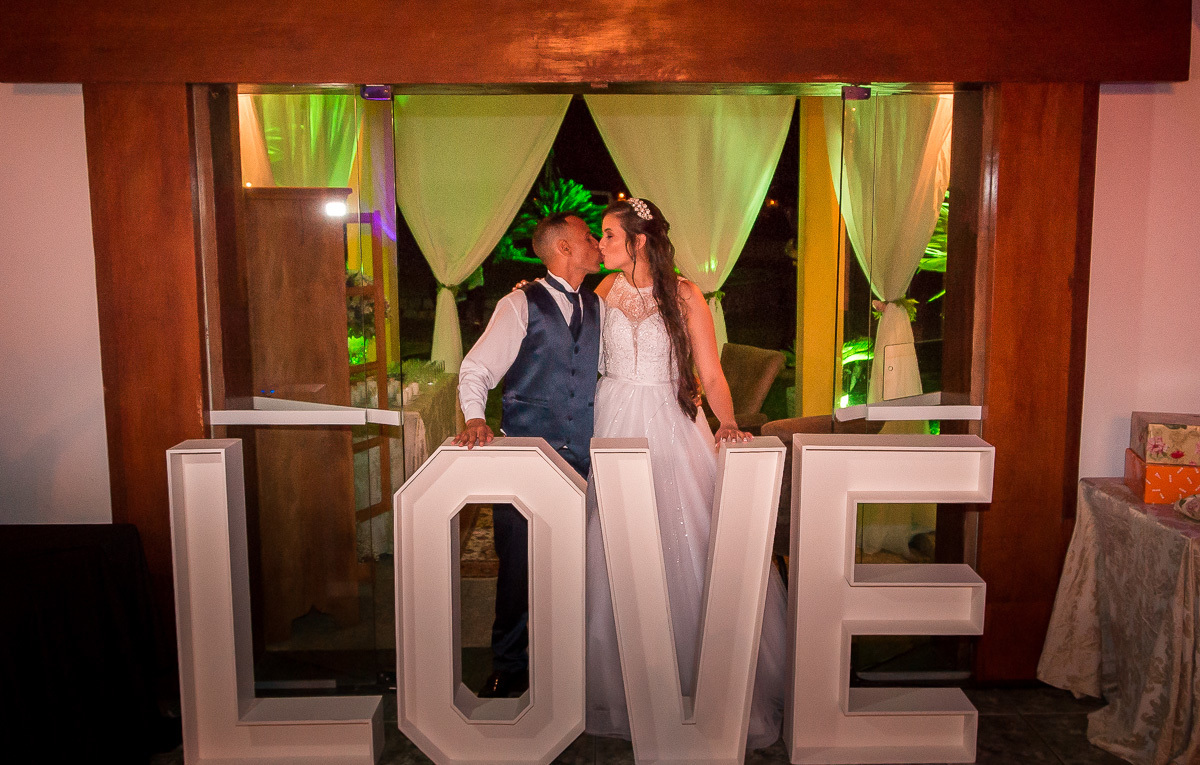 Festa de casamento no Salão de Festas LM Eventos Pinda