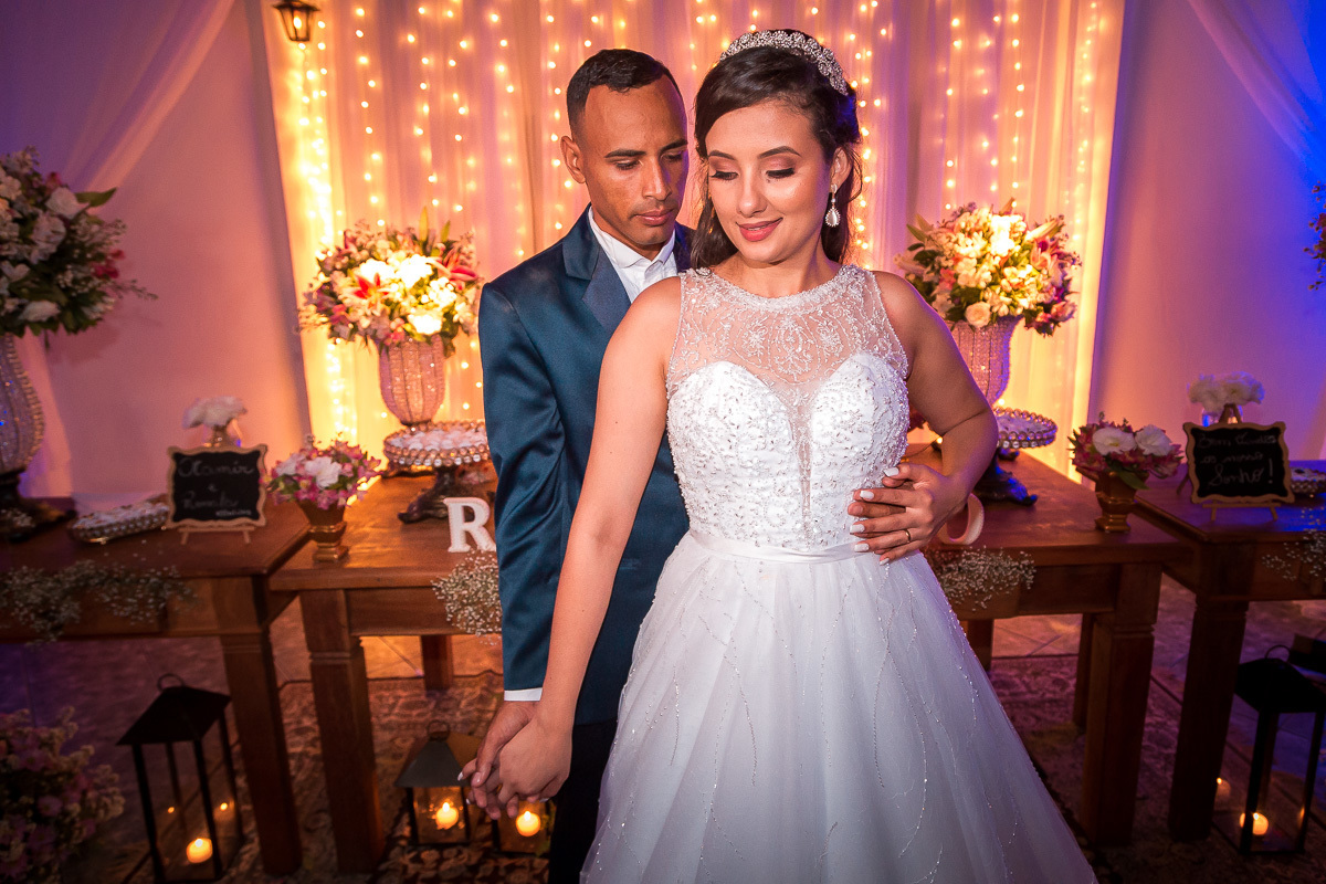 Festa de casamento no Salão de Festas LM Eventos Pinda