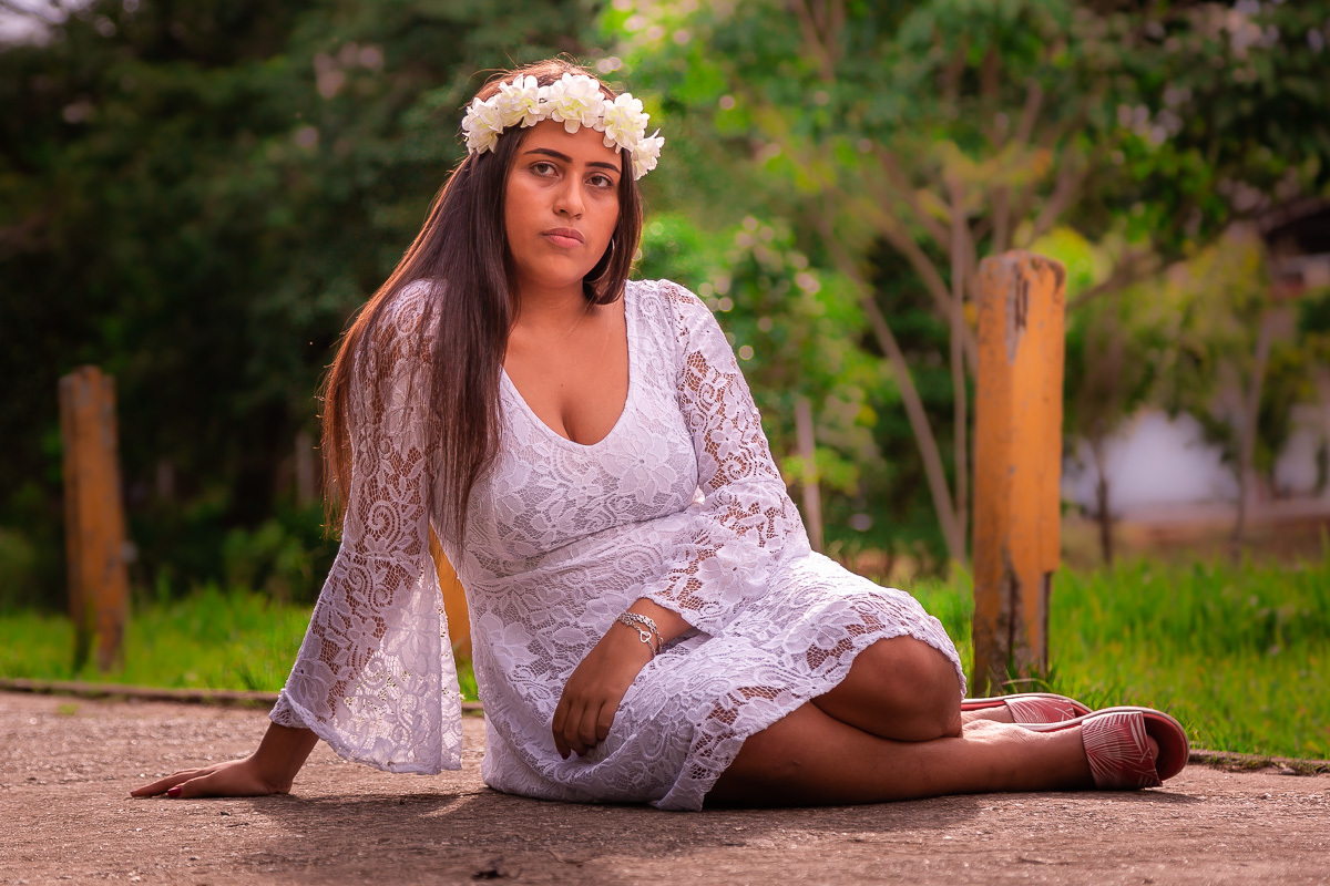 ensaio de 15 anos na cidade de pinda, ensaio no bosque da princesa