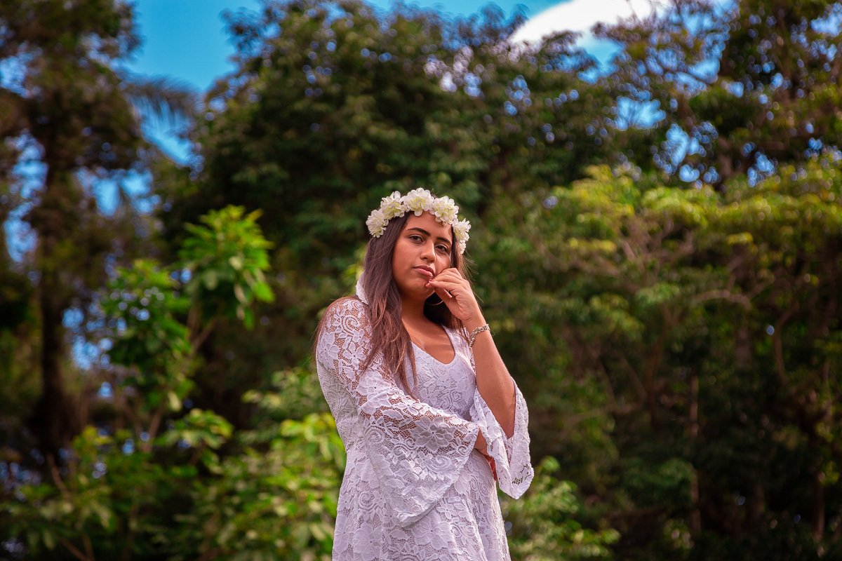 ensaio de 15 anos na cidade de pinda, ensaio no bosque da princesa