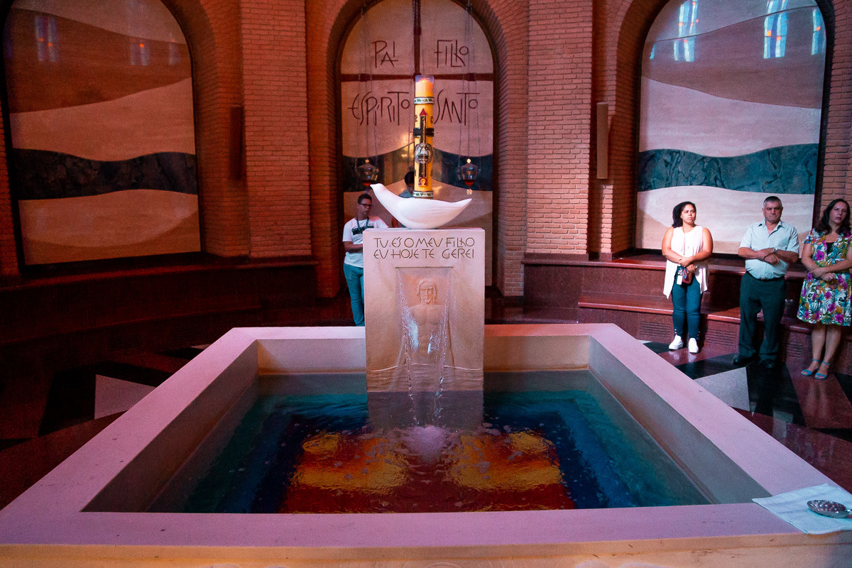 cerimonia de batizado na basílica, basílica de nossa senhora de aparecida