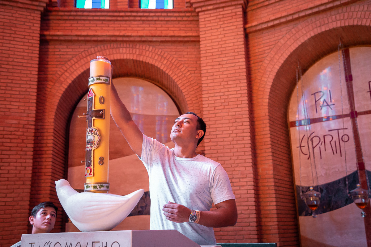 cerimonia de batizado na basílica, basílica de nossa senhora de aparecida