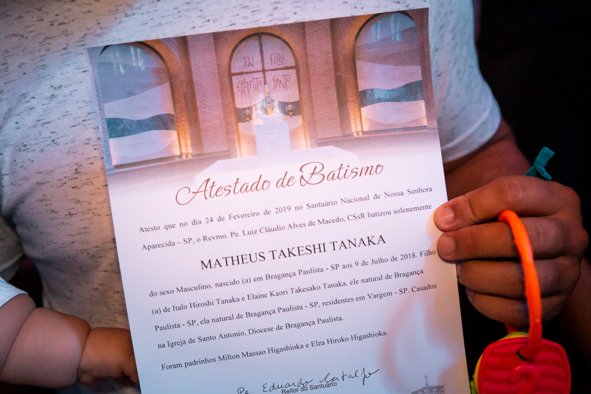fotografo de batizado na basílica de nossa senhora de aparecida