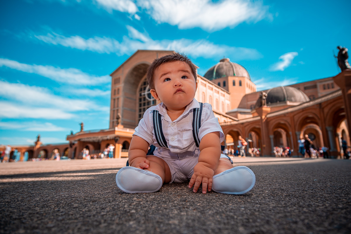 cerimonia de batizado na basílica, basílica de nossa senhora de aparecida