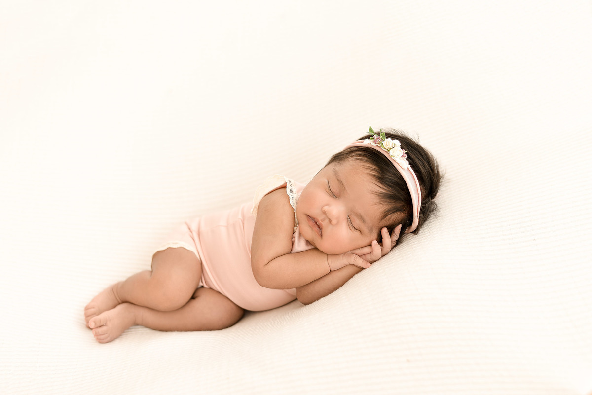 ensaio newborn Maria Heloisa - estudio Franciny Queiroz Fotografia