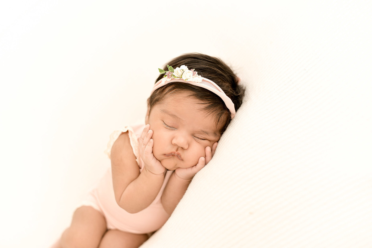 ensaio newborn Maria Heloisa - estudio Franciny Queiroz Fotografia