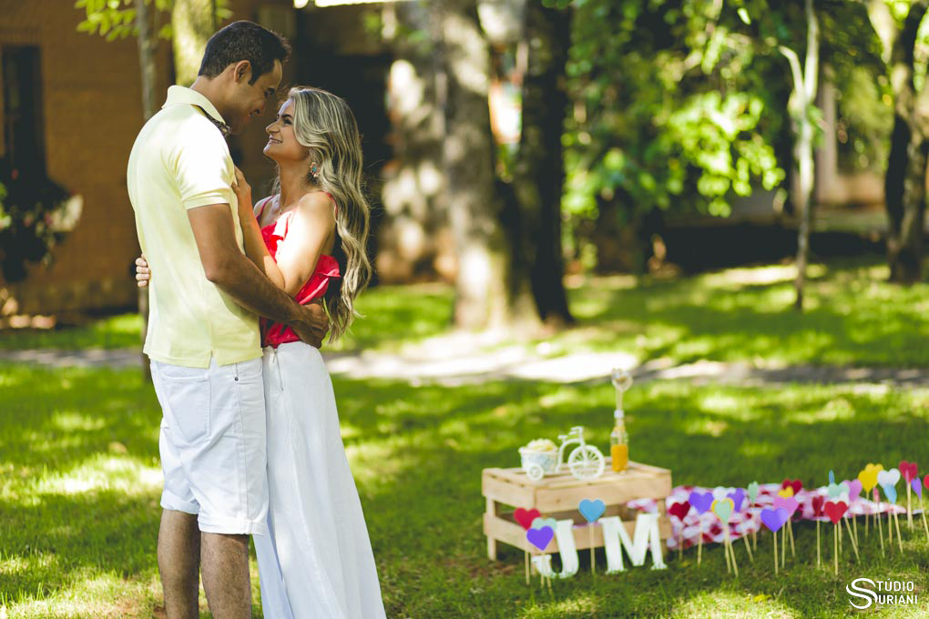piquenique no ensaio de casamento