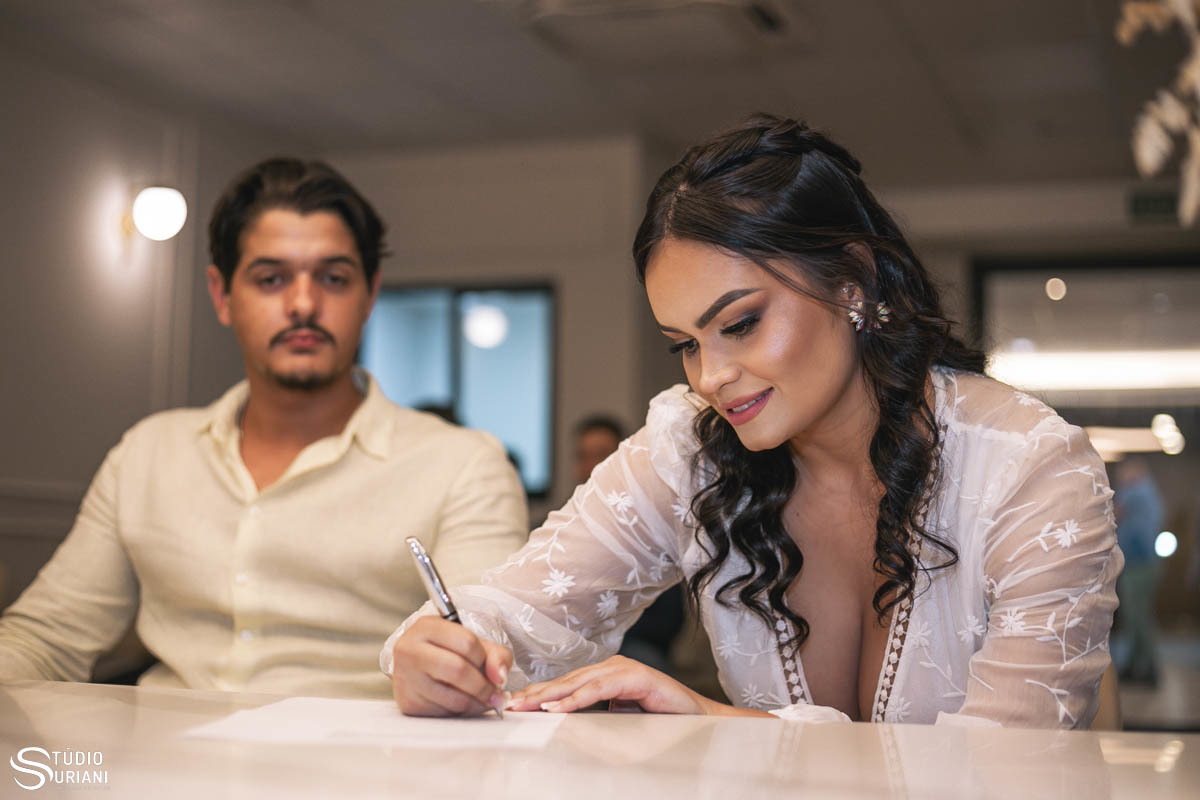 cabelo para noiva em casamento civil