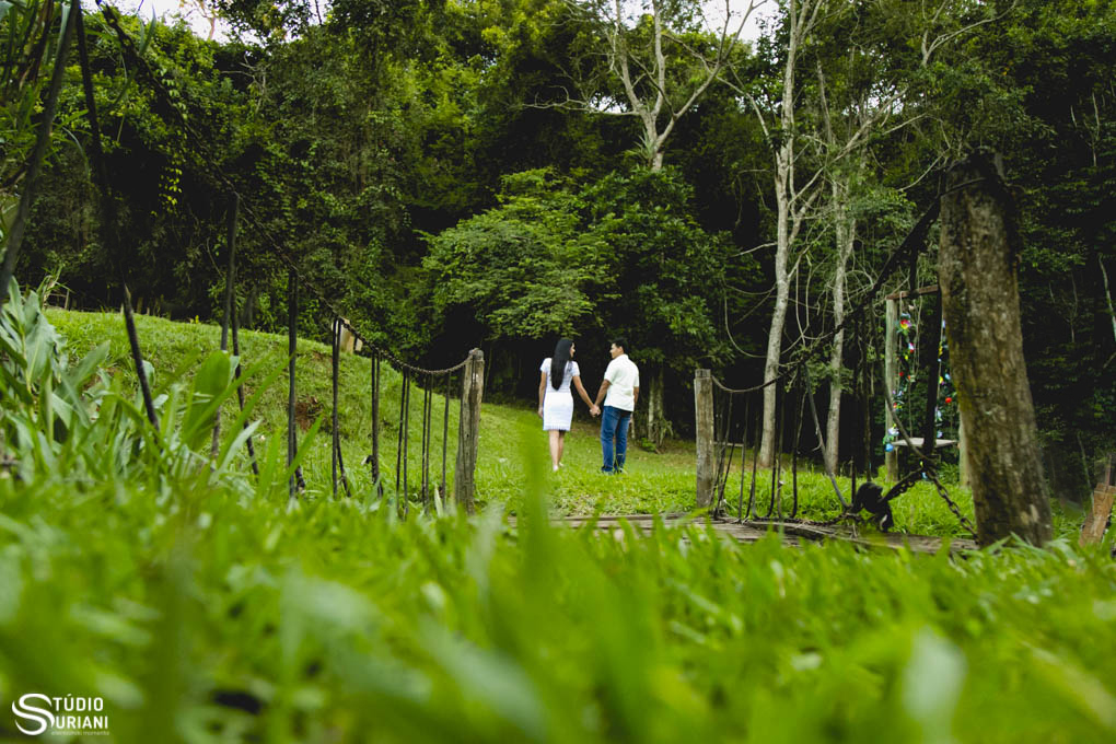 ensaio pre casamento com cachoeira