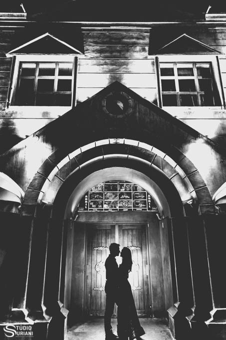 ensaio fotográfico onde começou toda a história do casal