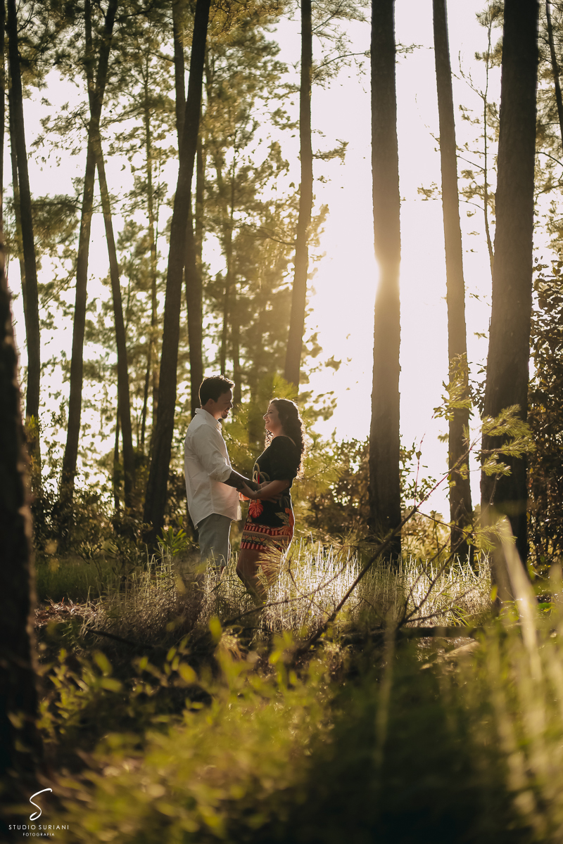 Ensaio fotográfico no por do sol em Uberlândia