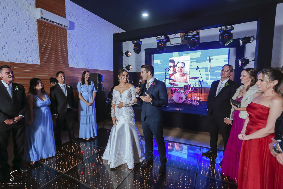 Agradecimento do noivo 