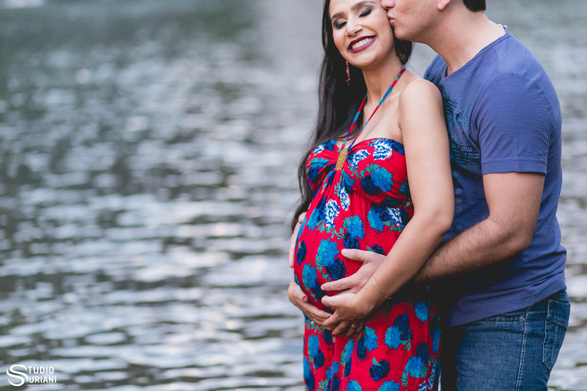 carinho do papai rodrigo na esposa gestanta kariny
